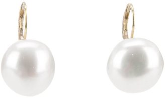 Wouters & Hendrix Gold pearl drop earrings