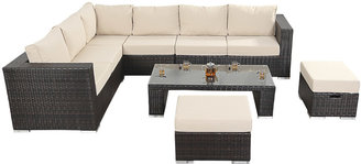 Houseology Port Royal Luxe Large Corner Garden Sofa Set