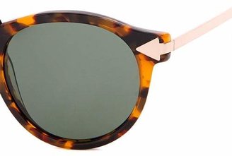 Karen Walker Helter Skelter Sunglasses - Womens - Tortoiseshell