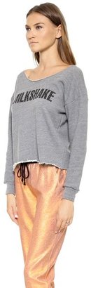 Style Stalker STYLESTALKER Milkshake Crop Sweatshirt