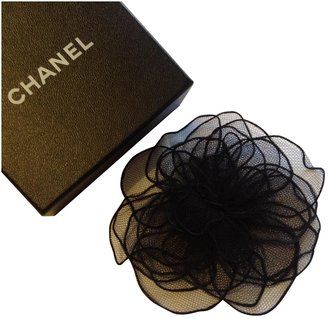 Chanel Tulle Camelia Brooch
