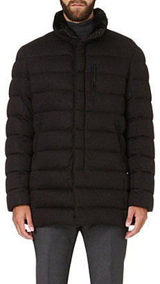 Armani Collezioni Herringbone quilted jacket - for Men