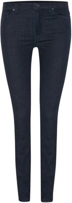 7 For All Mankind The skinny high waisted jeans in boston deep