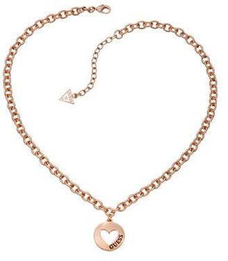 GUESS Rose Gold Pendant Necklace