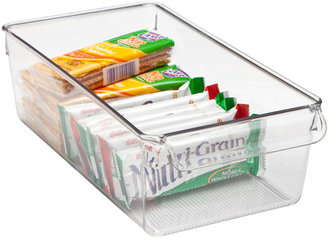 Container Store LinusTM Narrow Open Cabinet Organizer Clear