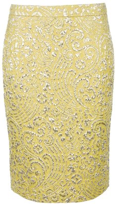 Dolce & Gabbana Embroidered pencil skirt