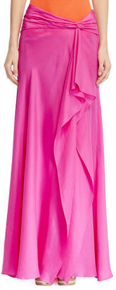 Ralph Lauren Black Label Silk Ananda Skirt