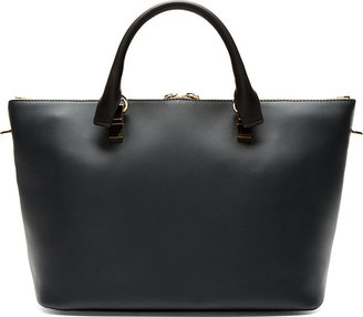 Chloé Grey & Black Baylee Medium Shoulder Bag
