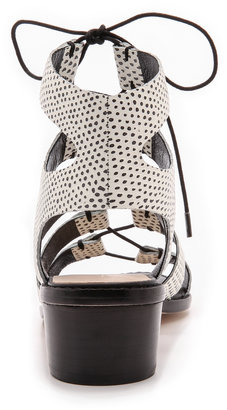 Loeffler Randall Timna Lace Up Sandals