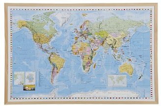 Crate & Barrel World Map