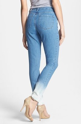 NYDJ 'Ami' Stretch Super Skinny Jeans (Faded Ombré)