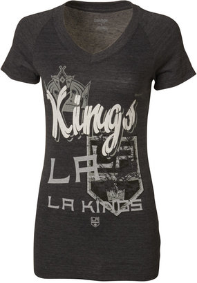 Reebok Women's Short-Sleeve Los Angeles Kings V-Neck T-Shirt