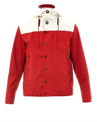 Moncler Leo bi-colour jacket