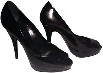 D&G 1024 D&G Black Patent leather Heels