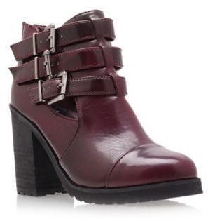Miss KG Wine 'Bianca' high heel ankle boots