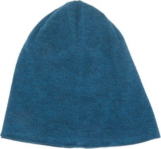 Hat Attack Knit Slouchy Hat-Blue