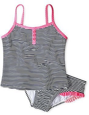 Carter's Navy Striped 2-pc. Swimsuit - Girls 3m-4t