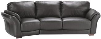 Harmony Left-hand Italian Leather Cosy Corner Sofa