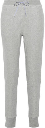 Band Of Outsiders Waffle-knit cotton-terry track pants