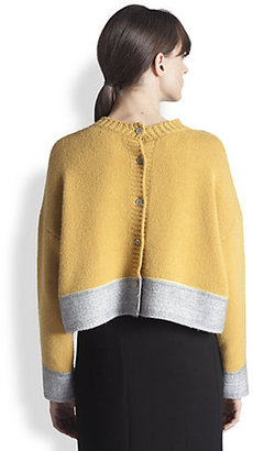 Marni Felt-Trimmed Cashmere Sweater