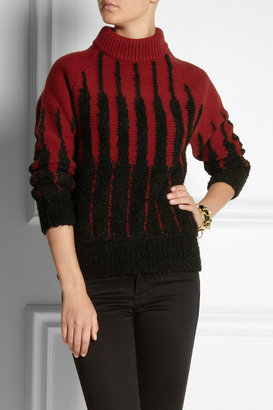 Etro Magalia intarsia wool-blend sweater