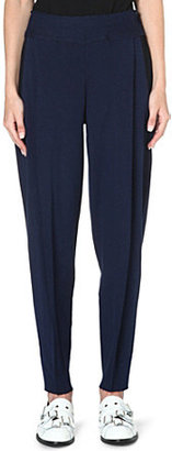 Issey Miyake High-rise knitted trousers