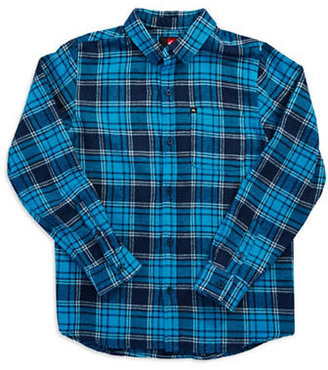 Quiksilver Boys 2-7 Flannel Button-Down Shirt