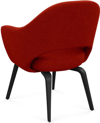 Knoll Saarinen Executive Arm Chair with Wooden Legs