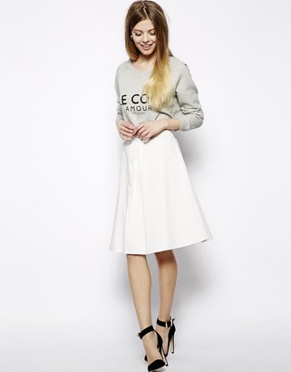 ASOS Woven Full Midi Skirt