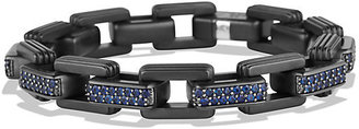 David Yurman Royal Cord Link Bracelet with Rubies