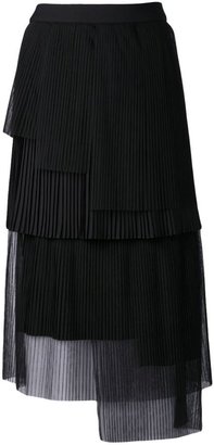 Manish Arora pleated layered skirt