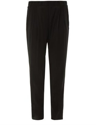 MSGM Tapered-leg crepe trousers