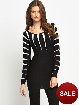 Lipsy Striped Knitted Jumper