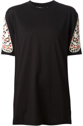 Givenchy moth wing applique T-shirt