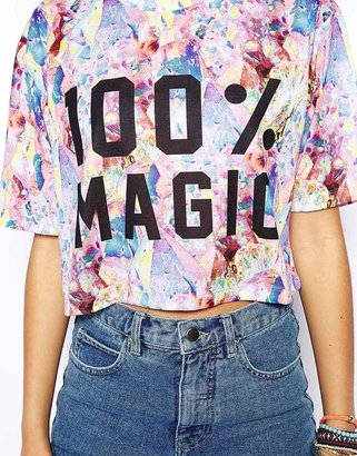 ASOS T-Shirt with 100% Magic Print