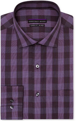 Geoffrey Beene Non-Iron Check Dress Shirt
