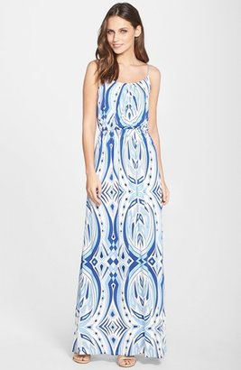 Nordstrom FELICITY & COCO 'Ezri' Print Maxi Dress Exclusive)