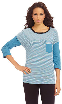 Karen Neuburger KN Inspire 3/4 Sleeve Pullover Top