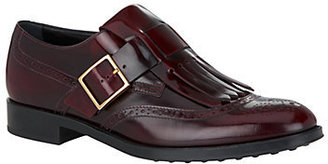 Tod's Leather Monk-Strap Shoe