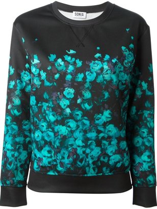 Sonia Rykiel Sonia By floral print sweatshirt