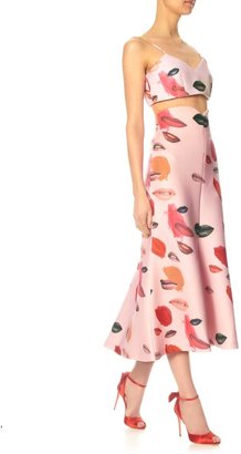 Alice McCall Pink Lips She Has Funny Cars Skirt