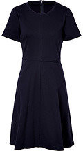 Jil Sander NAVY Cotton Fit and Flare Sheath