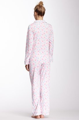 BedHead Pink Seals Classic Pajama Set