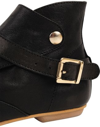 House Of Harlow Hollie Leather Bootie