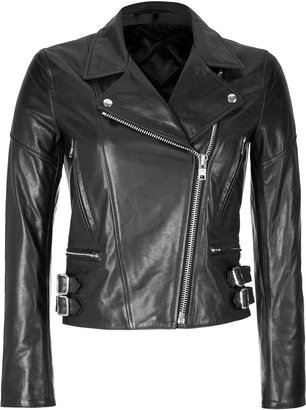 Victoria Beckham Leather Biker Jacket