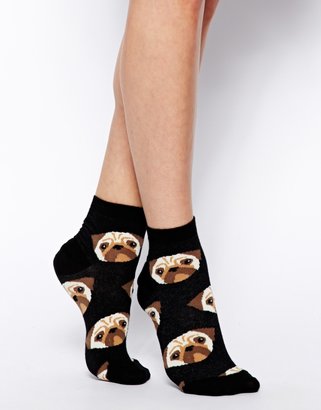 ASOS Pug Ankle Socks