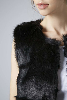 Topshop Luxe boxy faux fur gilet