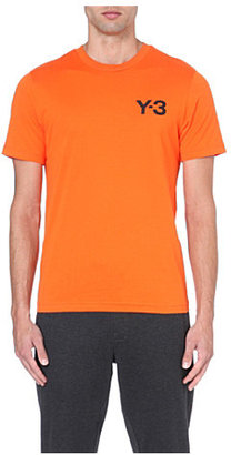 Y-3 Logo cotton-jersey t-shirt - for Men