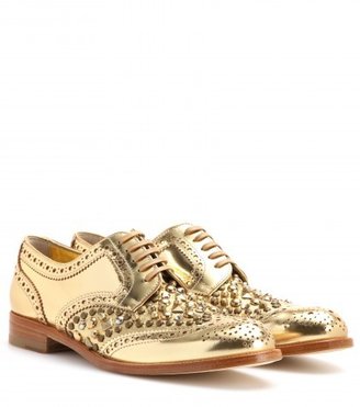 Dolce & Gabbana Studded Leather Brogues