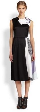 3.1 Phillip Lim Soleil Mixed-Print Dress